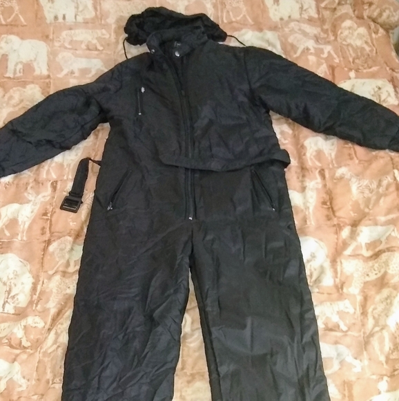 Unisex Small Adult Black Snowsuit by 29 Broadway - Picture 1 of 3